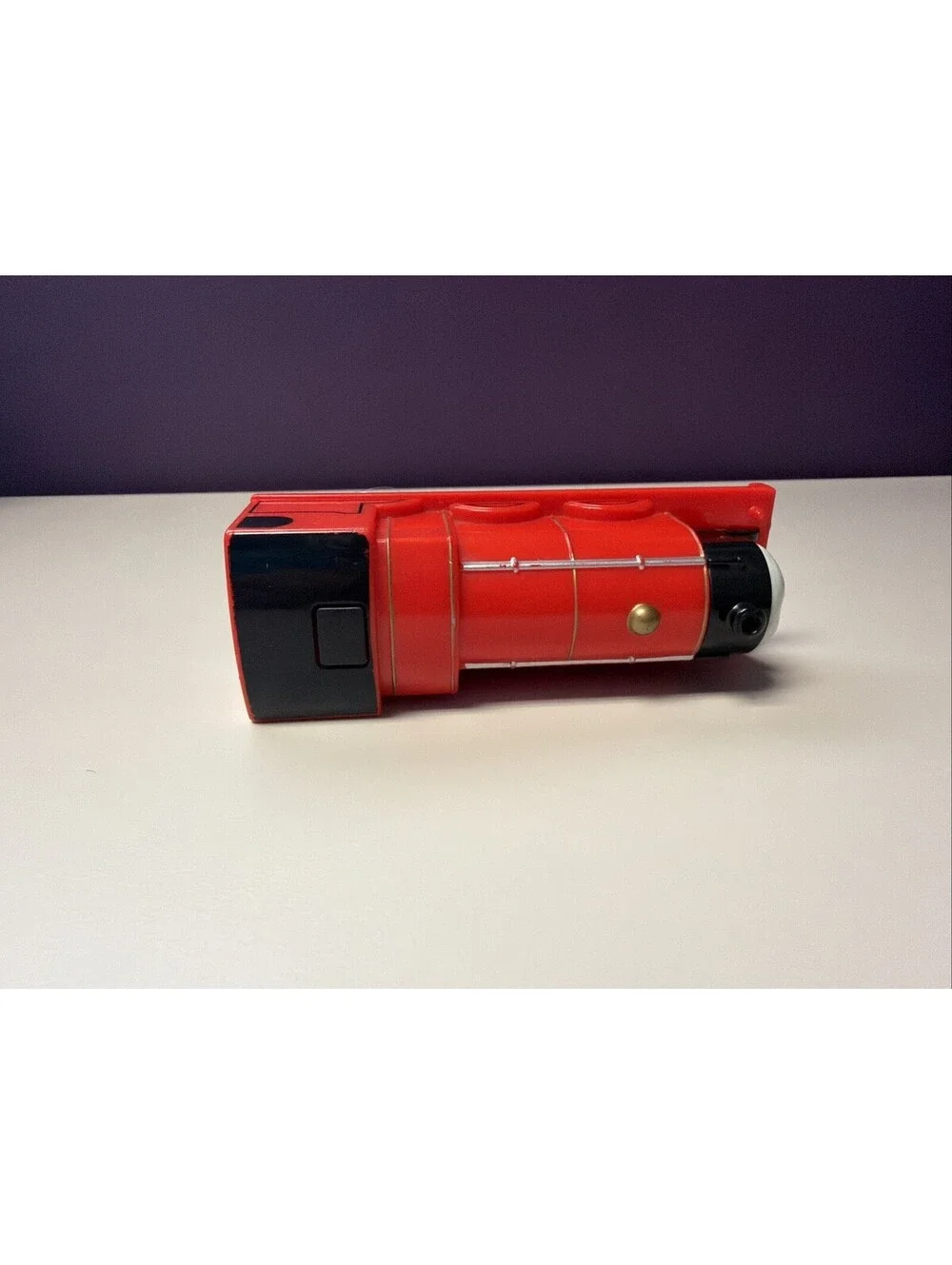 2014 Mattel Gullane Red James Thomas Ltd Talking Motorized Train with Tender #5